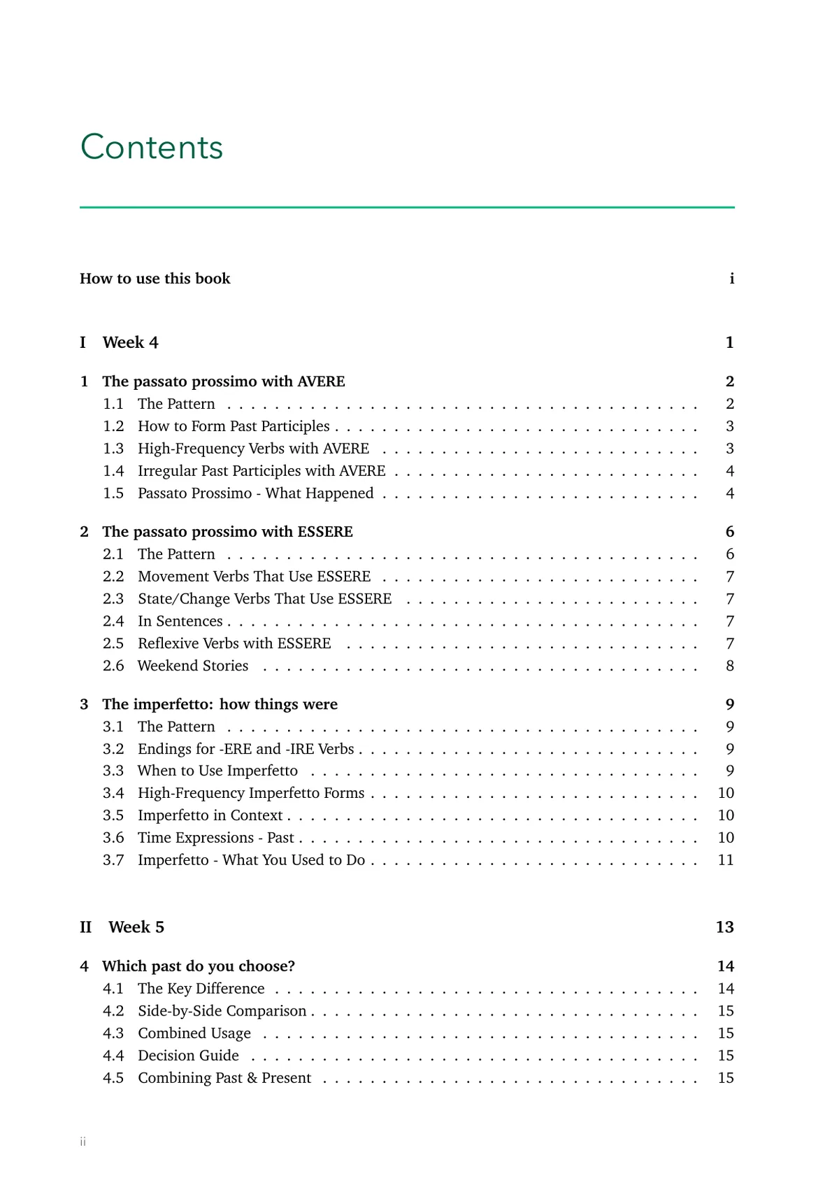 Italian A2 Complete Pack — 1/4